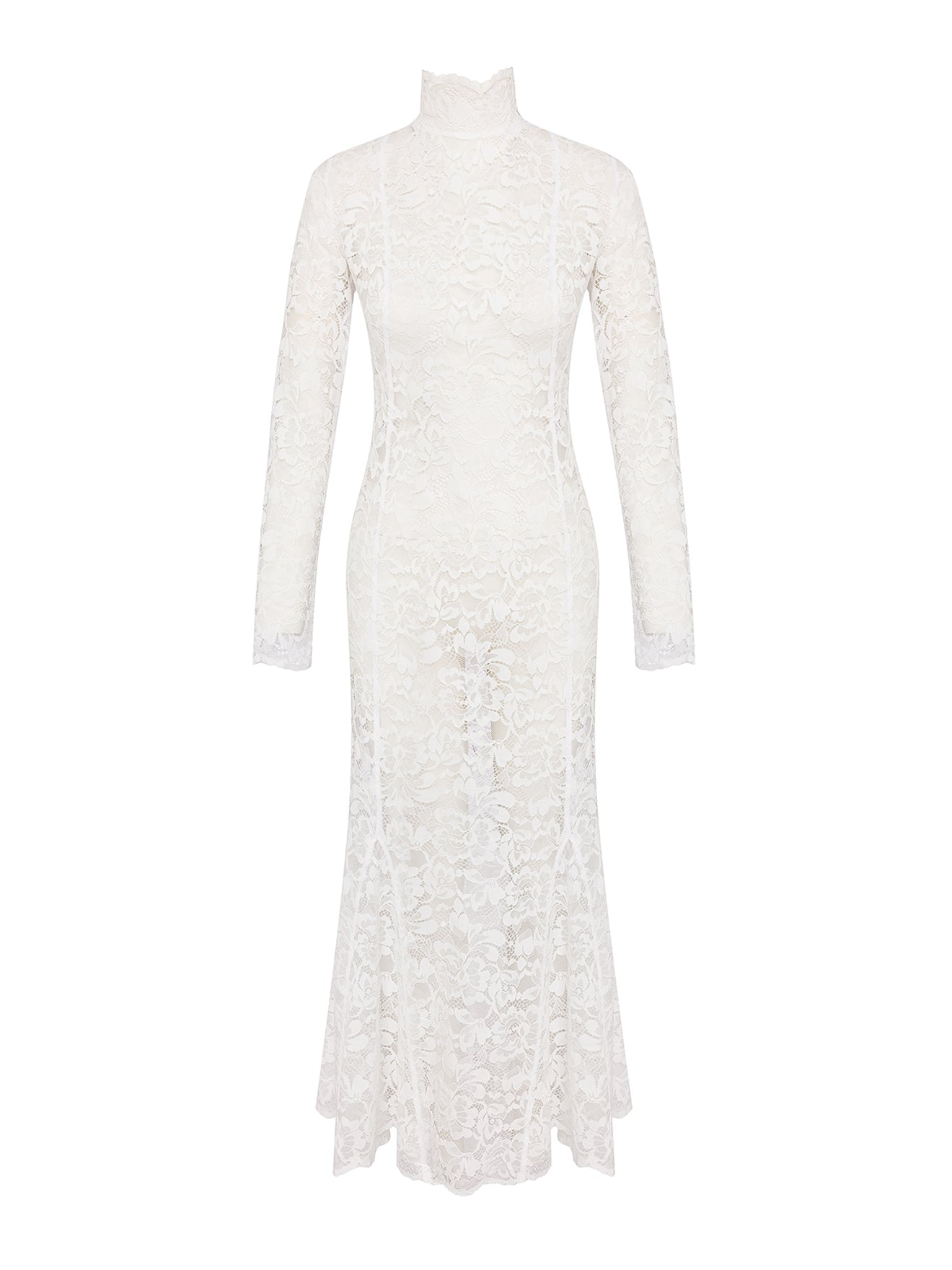 Nana Gotti Turtleneck lace maxi dress The Silk Road Nana Gotti Turtleneck lace maxi dress The Silk Road