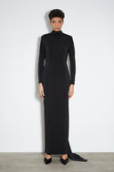 Frida Black Backless Maxi Dress