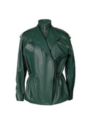 Gavin Leather Jacket Olive