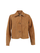 Harper Suede Jacket Beige