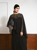 Myna Cape - Black