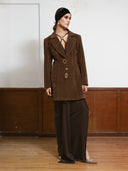 Guajira Blazer - Brown