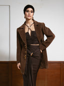 Guajira Blazer - Brown