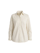 Vanilla Stripe Cotton Shirt