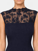 Selene Midnight Lace Gown