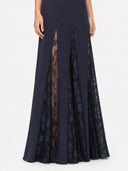 Selene Midnight Lace Gown
