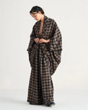 Almas Pashmina Wool Robe Set