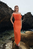 Rory Pleated Gown