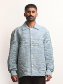 Actin Wrinkled Maheshwar Overshirt- SB