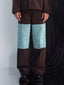 Epidermis Crochet Applique Trousers - DB