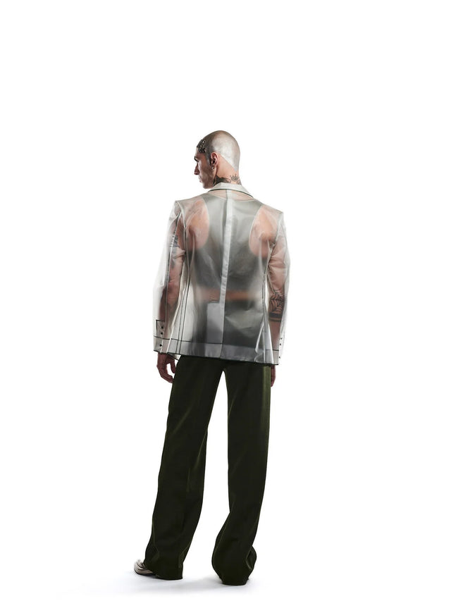 Transparent rubber jacket - The Silk Road 