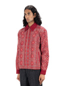 Anaarõ Ajrakh Kantha Jacket