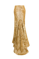 Empire Chic Maxi Skirt