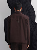 Canopy Margn Overshirt- Dark Brown