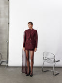 Nazli Ceren Elodie Blazer in Bordeaux