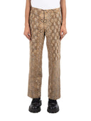 Ajrakh Patchwork Pleated Trousers