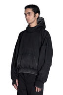 Yeti HOODIE  – Black Washed Effect