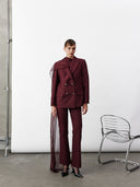 Nazli Ceren Elodie Blazer in Bordeaux