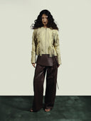 Aurora Leather Jacket Butter Yellow