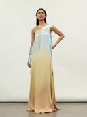 Sequins & Metallic Asymmetric Dress