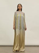 Gold & Silver Metallic Kaftan