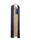 Draped Sequins Metallic Dress