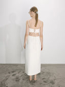 Lea Crepe Maxi Skirt
