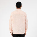 Actin Wrinkled Shirt- Salmon