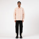 Actin Wrinkled Shirt- Salmon