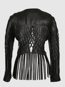 Attalea Leather Jacket Black