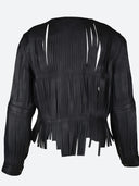 Ayla Leather Jacket Black