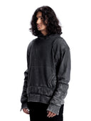 Beehive Hoodie – Black Washed Effect