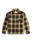 Medullary Ombre Checks Shirt- Brown