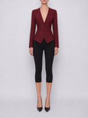 Blaire Jacket in Burgundy