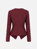 Blaire Jacket in Burgundy