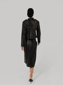 Brianna II Leather Jacket Black