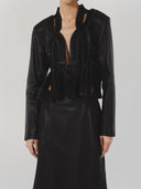 Brianna II Leather Jacket Black