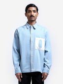 Canopy Denim Shirt- Full Sleeves- Blue