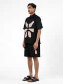 Vertebrae Co-ord Set- Black