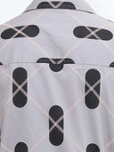DNA Argyle Shirt- Grey