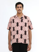 DNA Argyle Shirt- Salmon