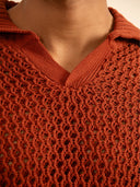 Double Layered Knit Polo