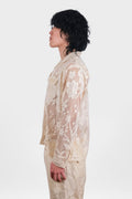 Lace Full Sleeve Shirt - The Silk Road 