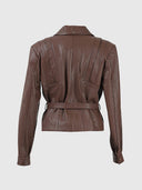 Damian Leather Jacket Brown
