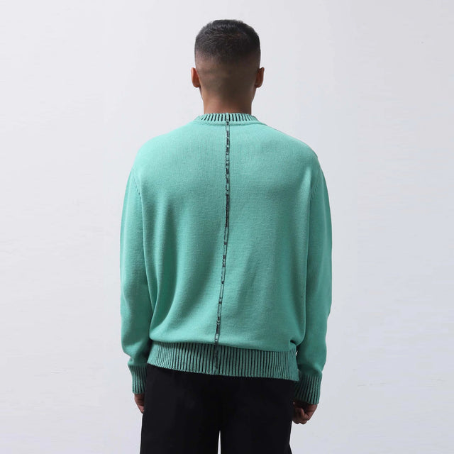 Stem Pullover- Green - The Silk Road 