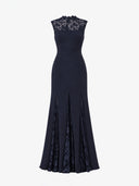 Selene Midnight Lace Gown
