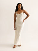 Elva Dress - Ivory