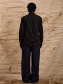 Evergreen Shirt Checks Black