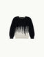 ECG Ikat Wool Sweater- Black