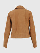 Harper Suede Jacket Beige
